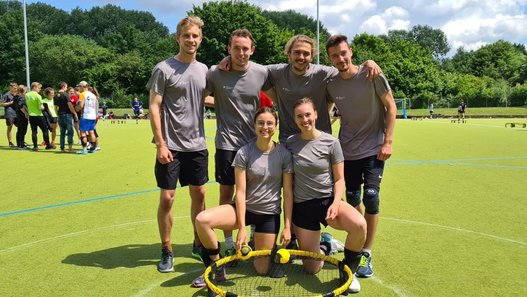 Das Team der DHBW Stuttgart bei den Hochschulmeisterschaften der Rückschlagspiele