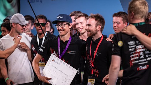 DHBW Engineering Stuttgart bei der Formula Student Germany auf dem Hockenheimring