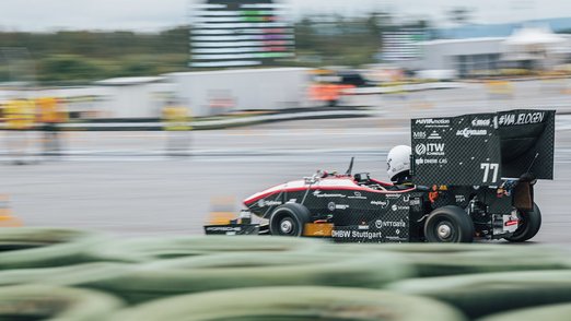 DHBW Engineering Stuttgart bei der Formula Student Germany auf dem Hockenheimring