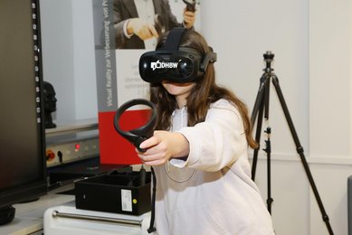 Virtual Reality Workshop - Girls'Day 2024 am Campus Horb der DHBW Stuttgart