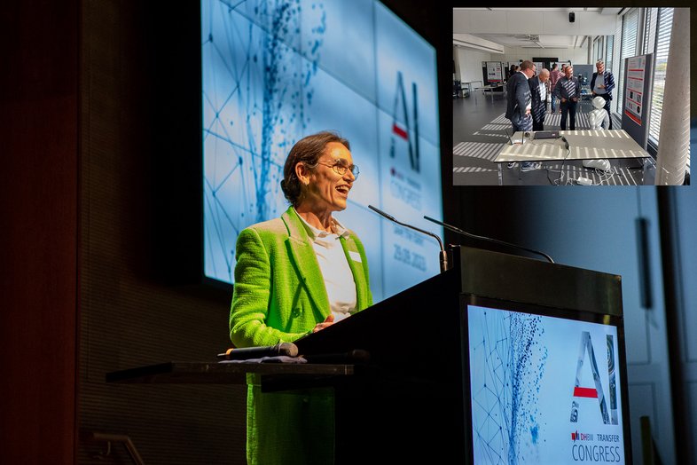 Prof. Martina Klärle beim AI Kongress 2022