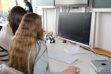 Informatik - Girls'Day 2024 am Campus Horb der DHBW Stuttgart