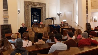 Studierende besuchen Israelitische Religionsgemeinschaft