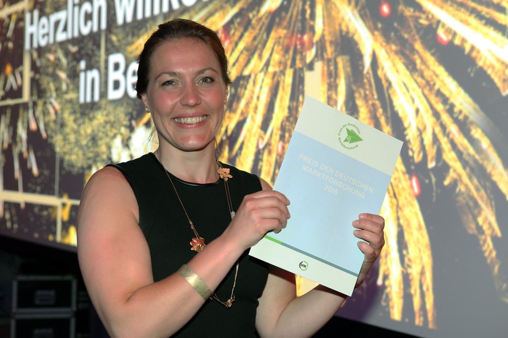 Prof. Dr. Julia Heigl, Preisträgerin des "BVM/VMÖ-Nachwuchsforscher-Preis" (Foto: BVM / Frank Hempel)